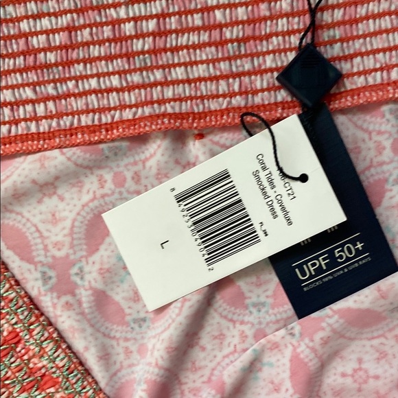 Cabana Life Pink and Teal Swim Coverup - Picture 7 of 10